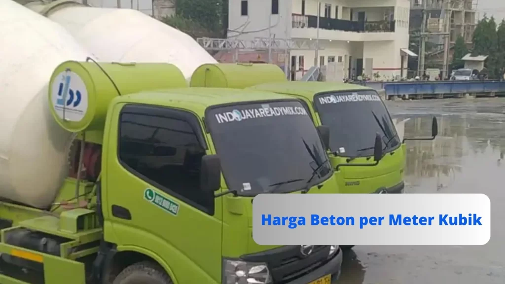 Harga Beton per Meter Kubik