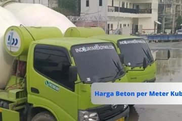 Harga Beton per Meter Kubik