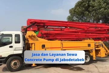 Jasa dan Layanan Sewa Concrete Pump di Jabodetabek